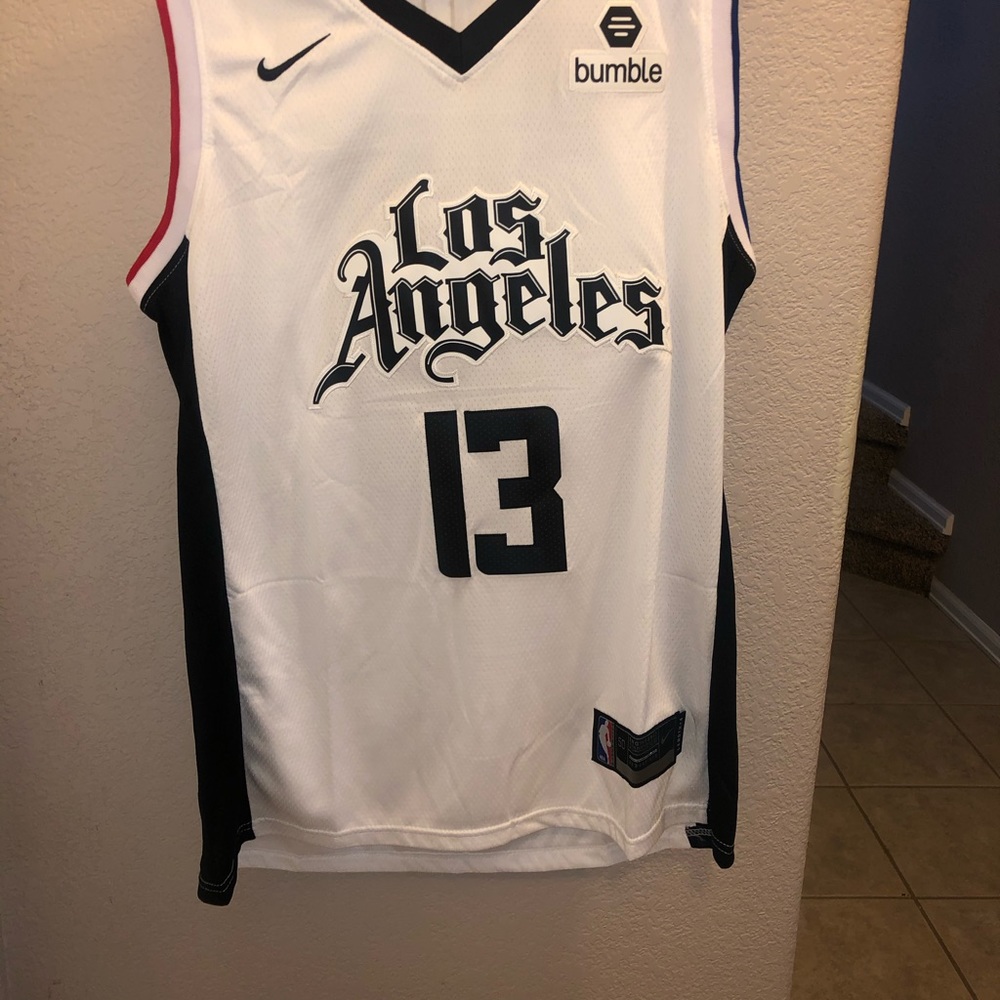 LOS ANGELES CLIPPERS PAUL GEORGE CITY JERSEY